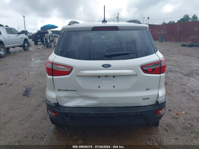 2018 Ford Ecosport Se VIN: MAJ3P1TE2JC194574 Lot: 39938215