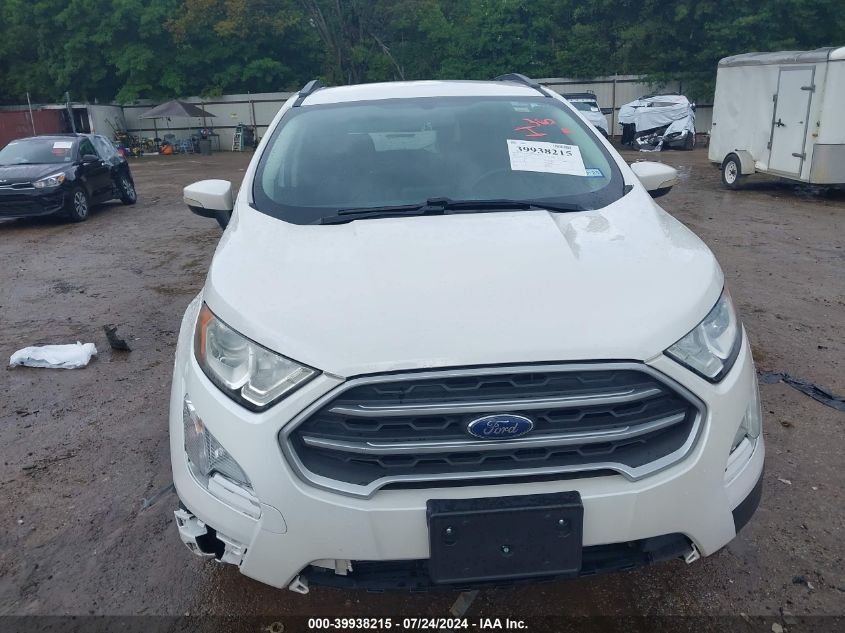 2018 Ford Ecosport Se VIN: MAJ3P1TE2JC194574 Lot: 39938215