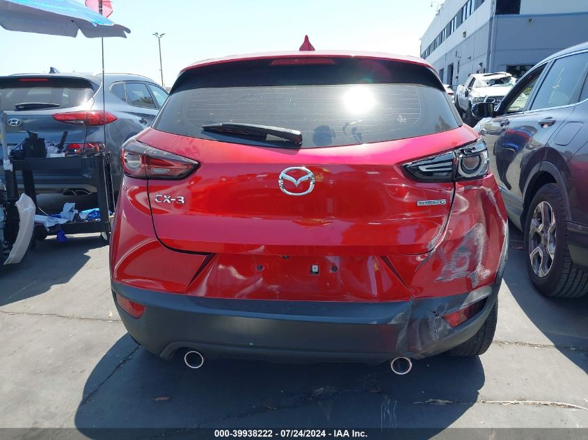 2021 Mazda Cx-3 Sport VIN: JM1DKDB70M1515187 Lot: 39938222