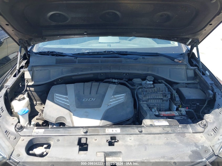 2017 Hyundai Santa Fe Se VIN: KM8SM4HF2HU201640 Lot: 39938223