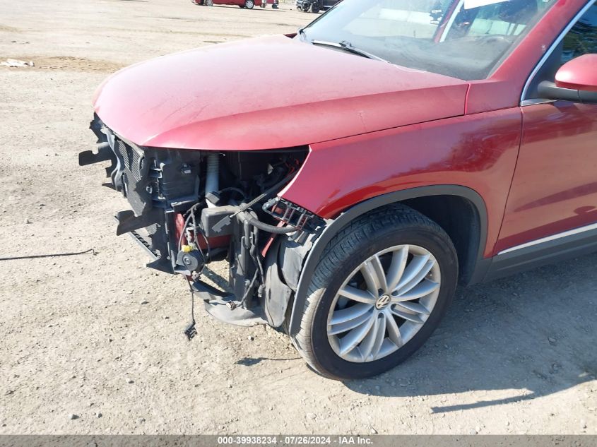 2012 Volkswagen Tiguan S VIN: WVGCV7AXXCW091953 Lot: 39938234