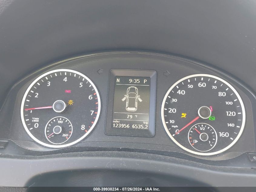 2012 Volkswagen Tiguan S VIN: WVGCV7AXXCW091953 Lot: 39938234