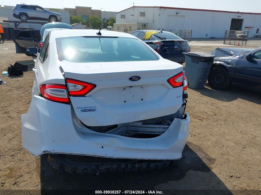 2016 Ford Fusion Se Phev VIN: 3FA6P0PU1GR397331 Lot: 39938257