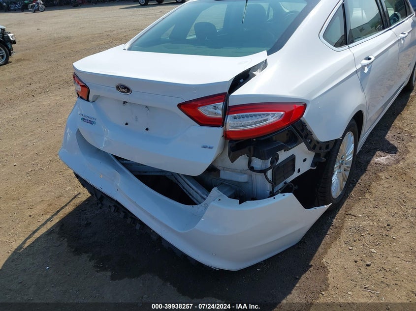 2016 Ford Fusion Se Phev VIN: 3FA6P0PU1GR397331 Lot: 39938257
