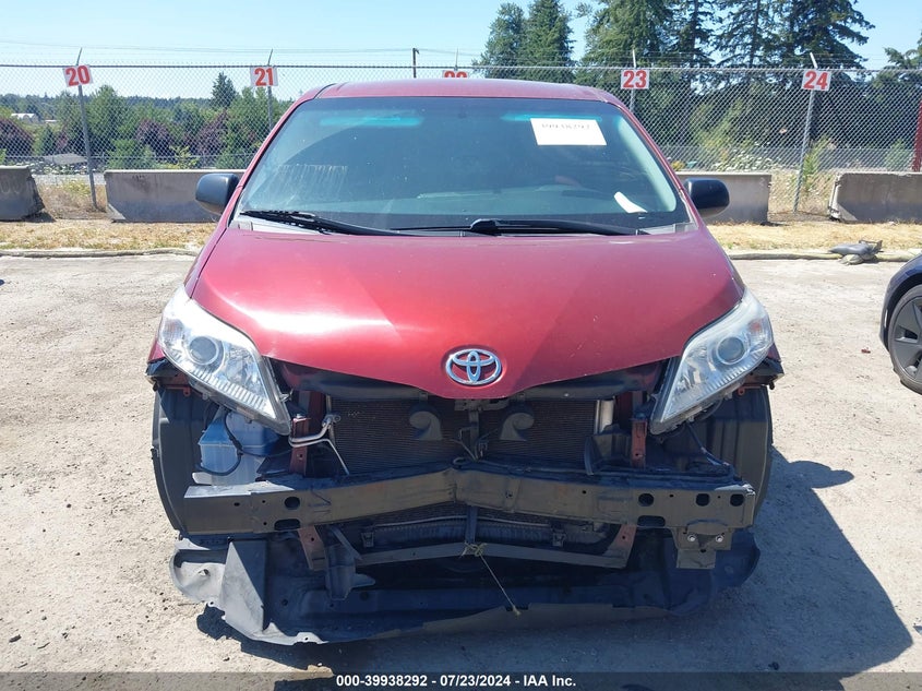 2016 Toyota Sienna L VIN: 5TDZK3DC9GS739866 Lot: 39938292