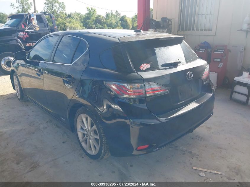 JTHKD5BH4B2014762 | 2011 LEXUS CT 200H