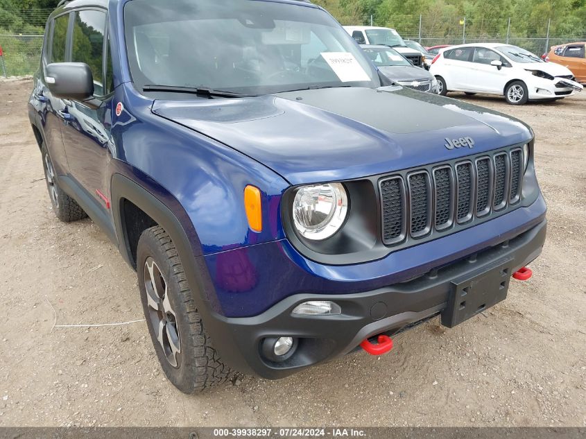 2021 Jeep Renegade Trailhawk 4X4 VIN: ZACNJDC1XMPM30260 Lot: 39938297