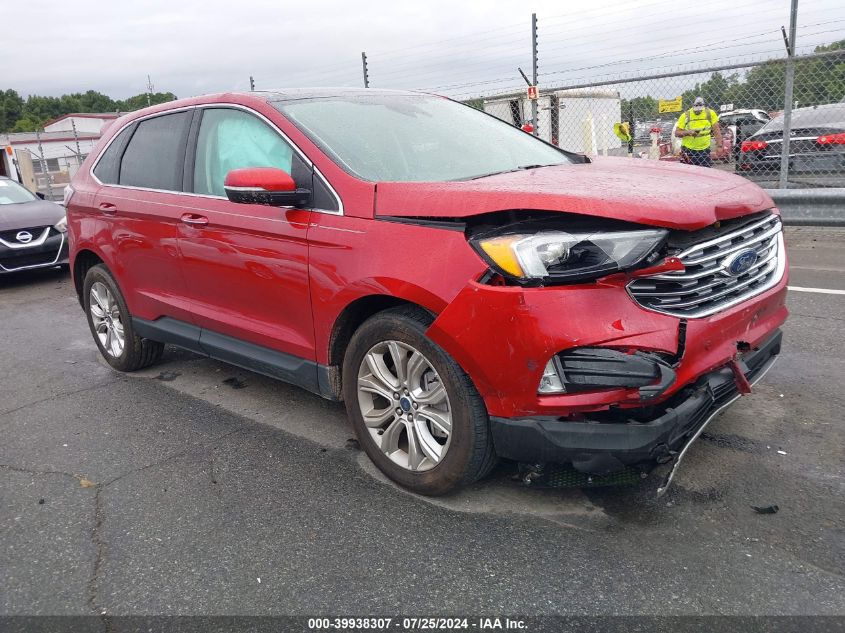 2022 Ford Edge VIN: 2FMEK4K90NBA75858 Lot: 39938307