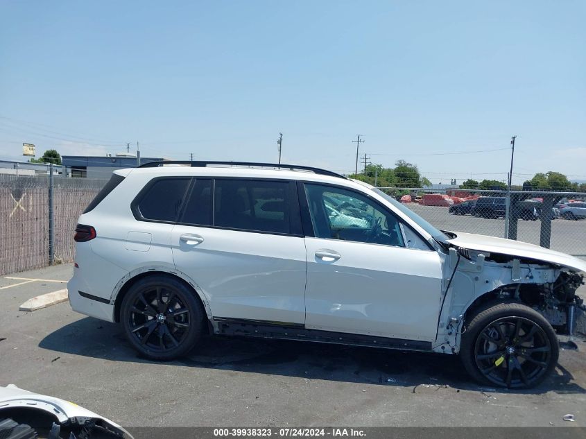 2023 BMW X7 xDrive40I VIN: 5UX23EM08P9R58900 Lot: 39938323