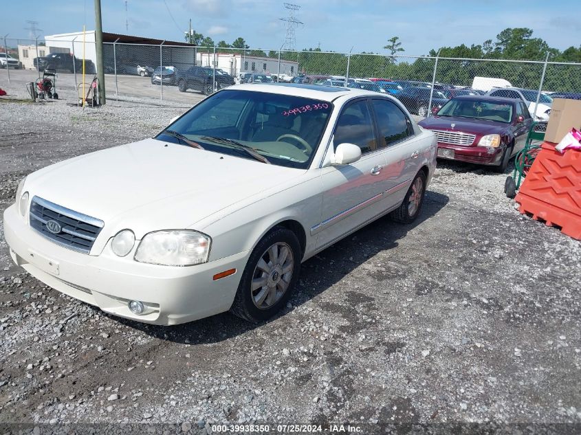 2006 Kia Optima Ex V6/Lx V6 VIN: KNAGD128865437815 Lot: 39938350