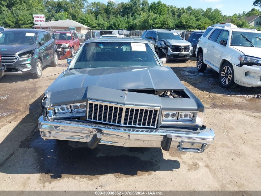 1987 Mercury Grand Marquis Gs VIN: 2MEBM74F0HX706787 Lot: 39938352