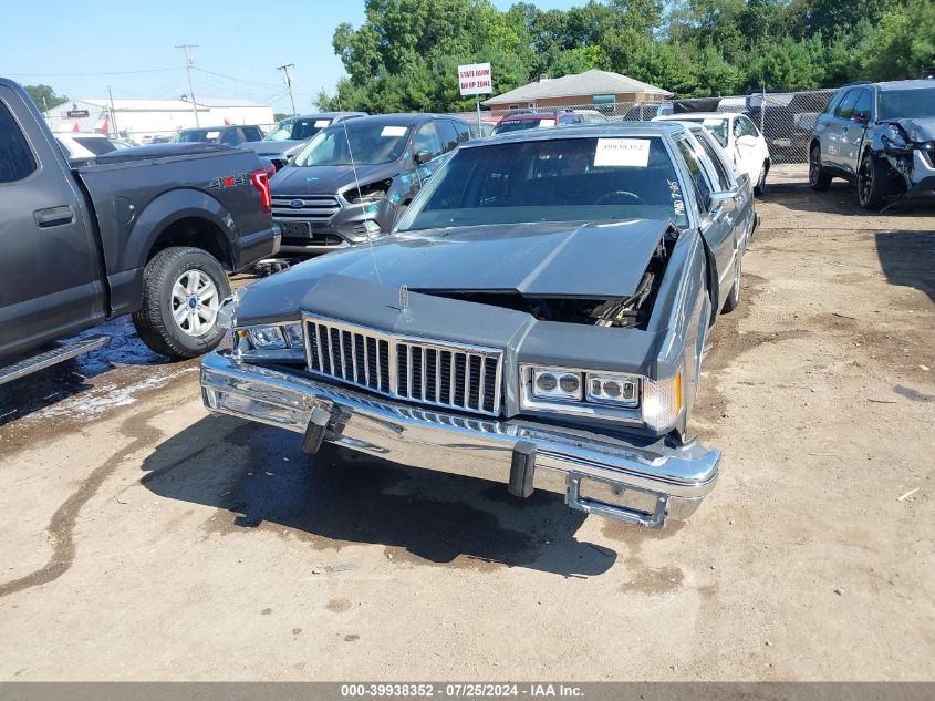 1987 Mercury Grand Marquis Gs VIN: 2MEBM74F0HX706787 Lot: 39938352