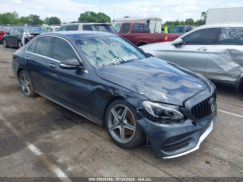 55SWF6GB7FU035453 2015 MERCEDES-BENZ C CLASS - Image 1