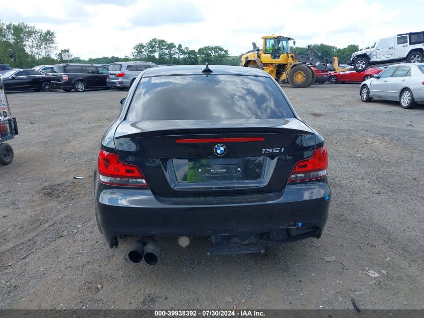 2009 BMW 135I VIN: WBAUC73569VK95269 Lot: 39938392