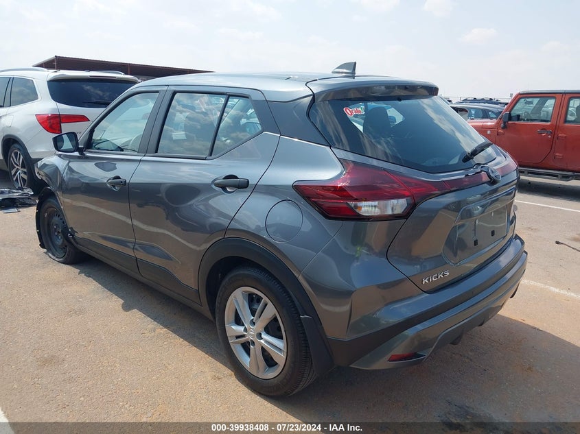 VIN 3N1CP5BVXRL508204 2024 NISSAN KICKS S XTRONIC CVT