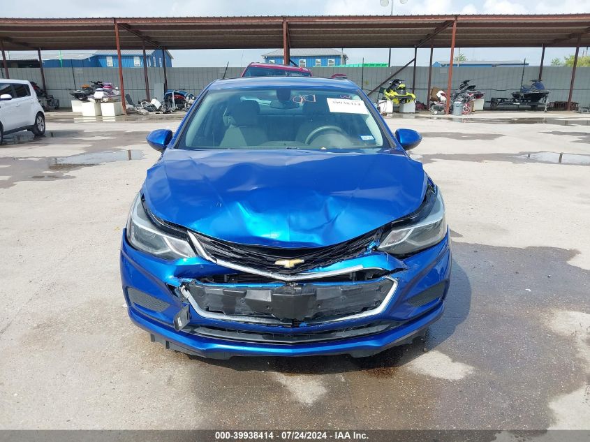 2018 Chevrolet Cruze Lt Auto VIN: 1G1BE5SMXJ7210324 Lot: 39938414