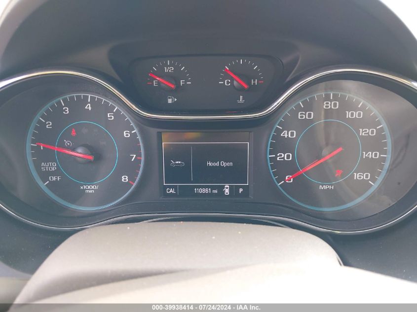 2018 Chevrolet Cruze Lt Auto VIN: 1G1BE5SMXJ7210324 Lot: 39938414