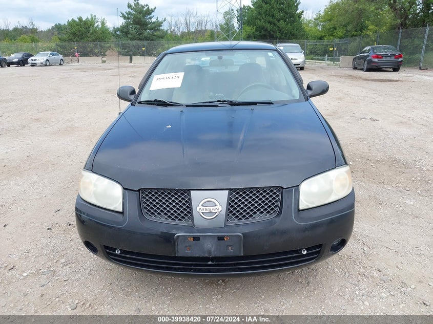 2006 Nissan Sentra 1.8S VIN: 3N1CB51DX6L605938 Lot: 39938420