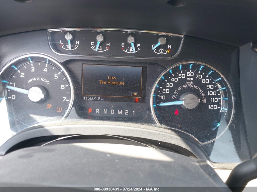 2012 Ford F-150 Lariat VIN: 1FTFW1EFXCFB73232 Lot: 39938431