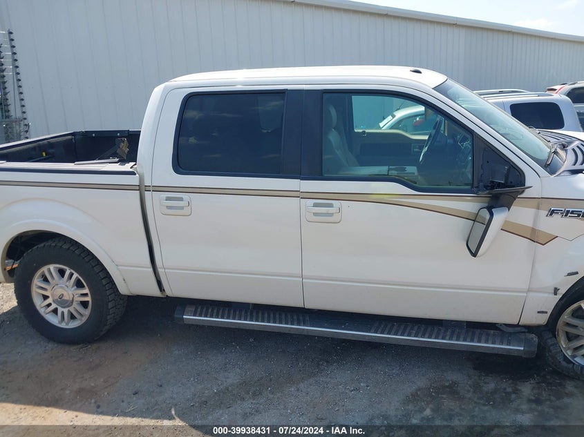 2012 Ford F-150 Lariat VIN: 1FTFW1EFXCFB73232 Lot: 39938431
