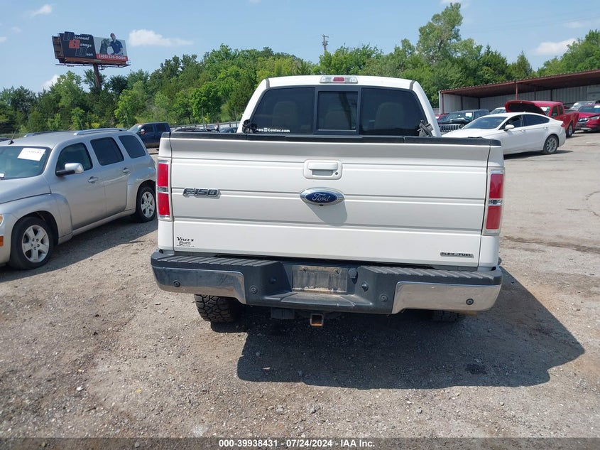 2012 Ford F-150 Lariat VIN: 1FTFW1EFXCFB73232 Lot: 39938431