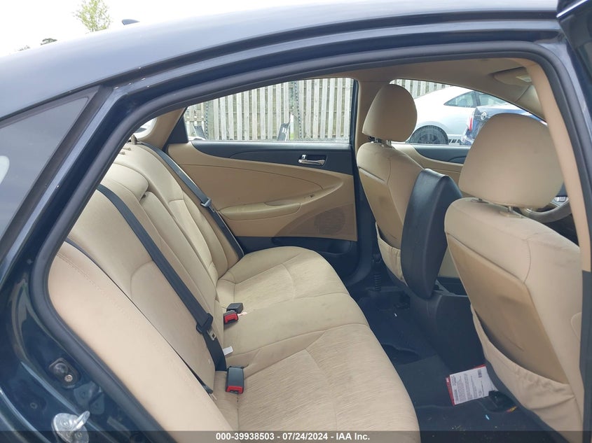 2011 Hyundai Sonata Gls VIN: 5NPEB4ACXBH122130 Lot: 39938503