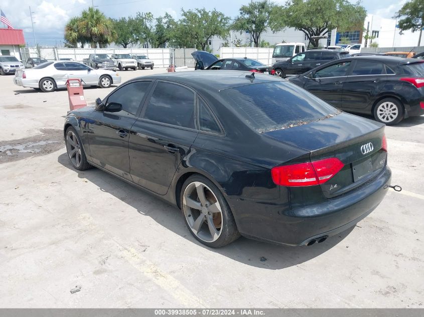 WAUEFAFL2BN053801 | 2011 AUDI A4