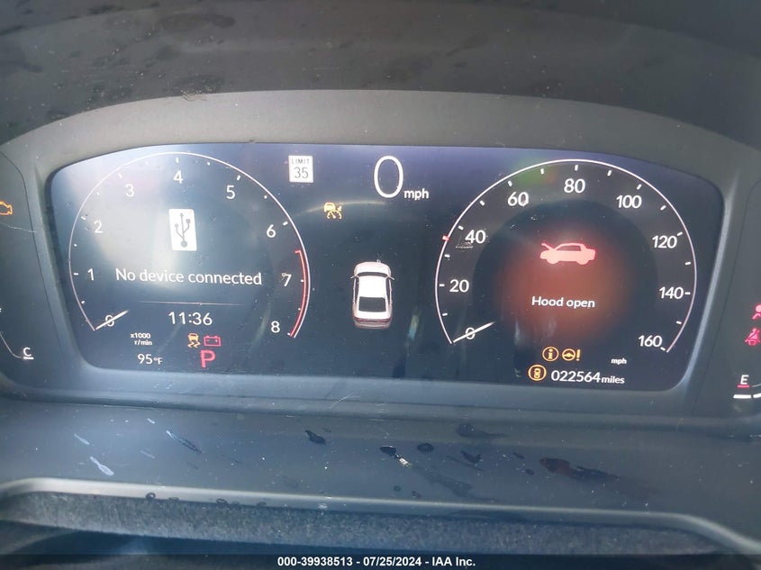 VIN 1HGCY1F32PA035500 2023 HONDA ACCORD EX