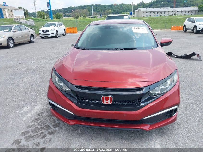 2019 Honda Civic Lx VIN: 19XFC2F62KE045590 Lot: 39938533