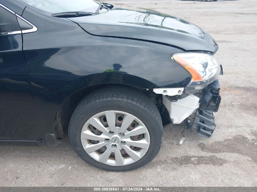 2015 Nissan Sentra S/Sv/Sr/Sl VIN: 3N1AB7AP9FL656053 Lot: 39938541