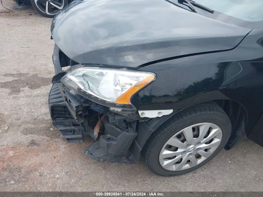 2015 Nissan Sentra S/Sv/Sr/Sl VIN: 3N1AB7AP9FL656053 Lot: 39938541