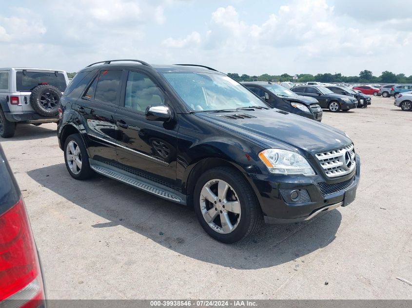 2009 Mercedes-Benz Ml 350 4Matic VIN: 4JGBB86E69A499636 Lot: 39938546