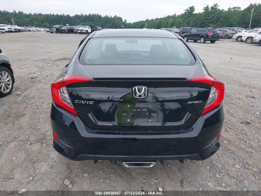 2019 Honda Civic Sport VIN: 2HGFC2F81KH556098 Lot: 39938567