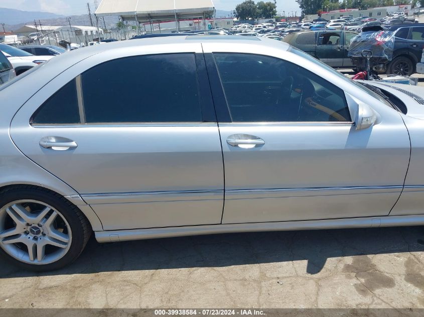 2006 Mercedes-Benz S 430 VIN: WDBNG70JX6A480200 Lot: 39938584