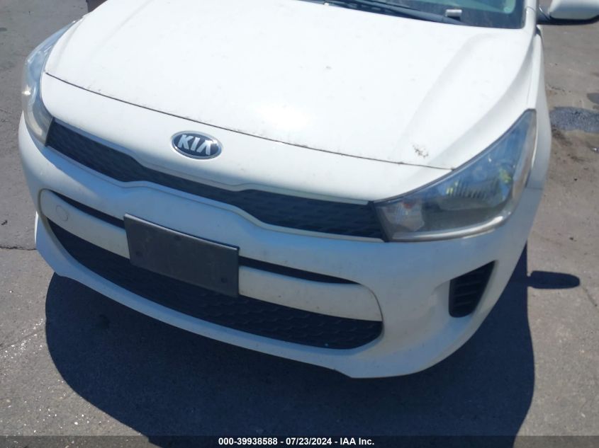 2018 Kia Rio S VIN: 3KPA25AB9JE052523 Lot: 39938588