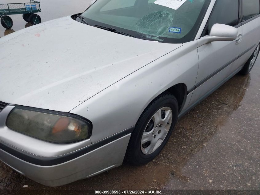 2000 Chevrolet Impala VIN: 2G1WF55E1Y9236709 Lot: 39938593