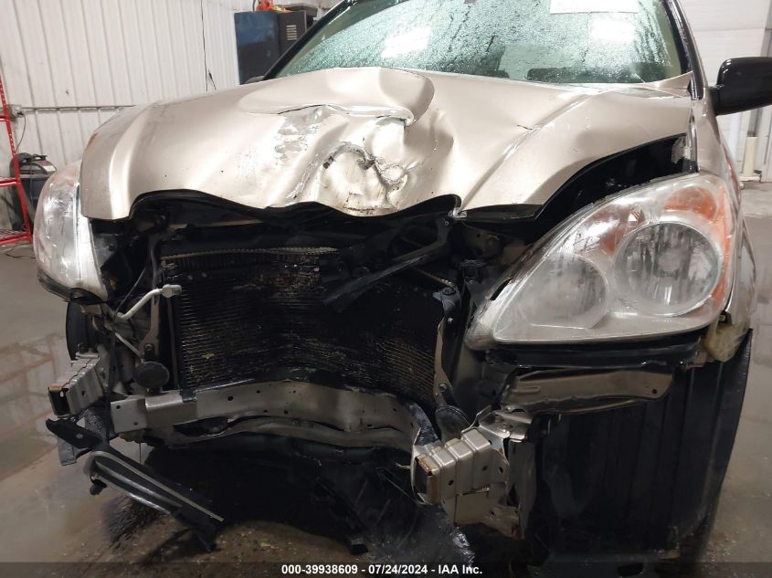 2005 Honda Cr-V Lx VIN: JHLRD78585C056927 Lot: 39938609