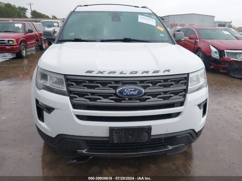 2018 Ford Explorer Xlt VIN: 1FM5K7D86JGB17370 Lot: 39938616