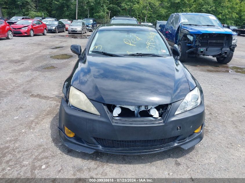 2007 Lexus Is 250 VIN: JT8CK262175011029 Lot: 39938618