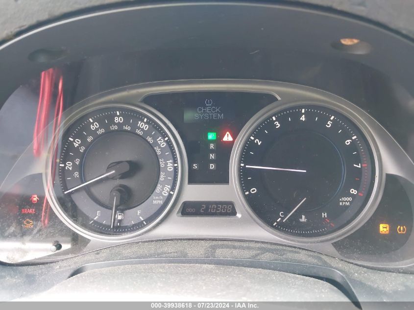 2007 Lexus Is 250 VIN: JT8CK262175011029 Lot: 39938618