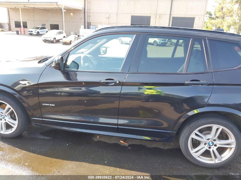 2014 BMW X3 xDrive35I VIN: 5UXWX7C59E0E75564 Lot: 39938622
