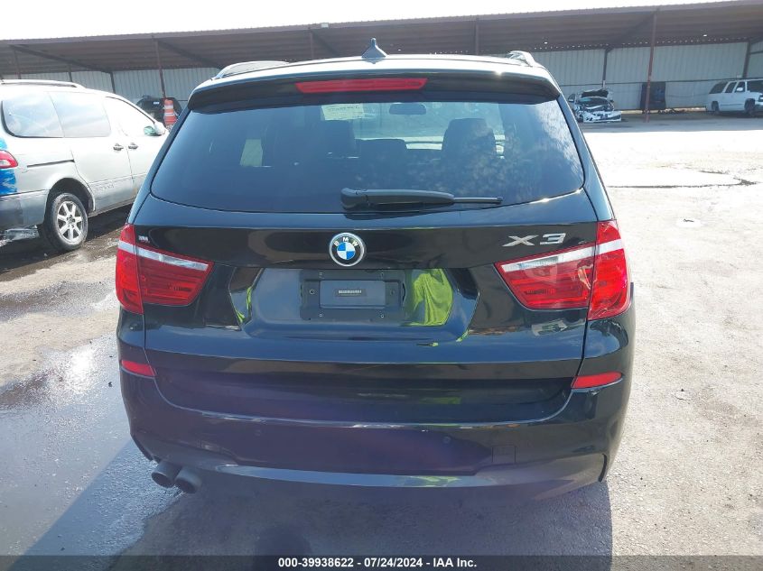 2014 BMW X3 xDrive35I VIN: 5UXWX7C59E0E75564 Lot: 39938622