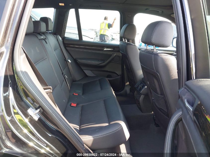 2014 BMW X3 xDrive35I VIN: 5UXWX7C59E0E75564 Lot: 39938622