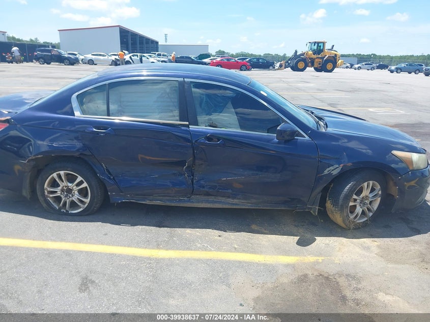 2011 Honda Accord 2.4 Lx-P VIN: 1HGCP2F4XBA104637 Lot: 39938637