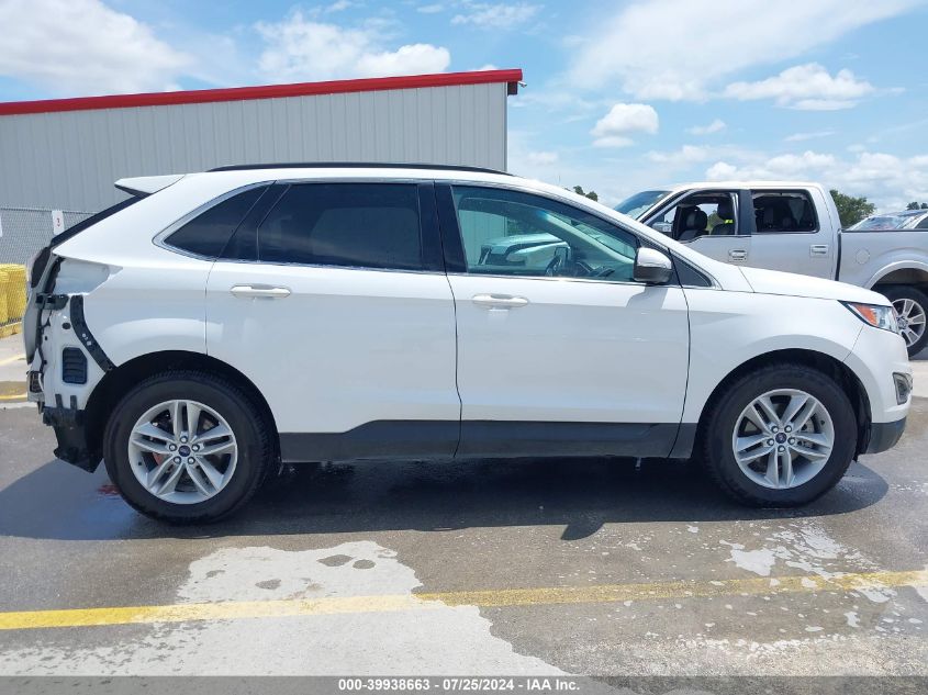 2018 Ford Edge Sel VIN: 2FMPK3J86JBB72107 Lot: 39938663