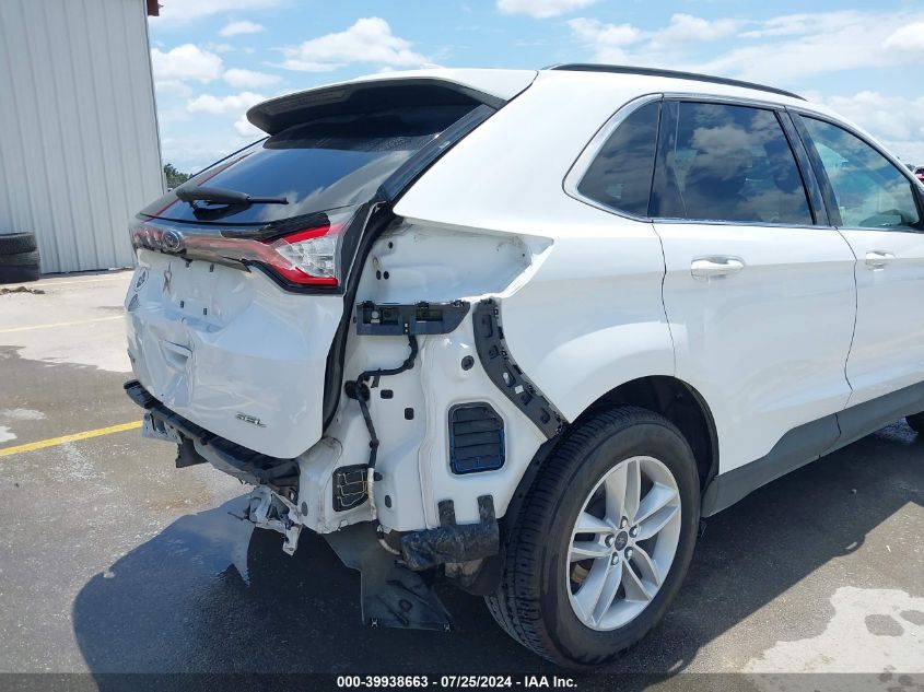 2018 Ford Edge Sel VIN: 2FMPK3J86JBB72107 Lot: 39938663