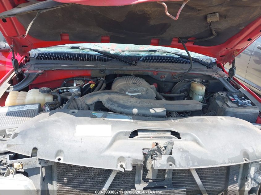 2002 Chevrolet Tahoe C1500 VIN: 1GNEC13Z72R136838 Lot: 39938671