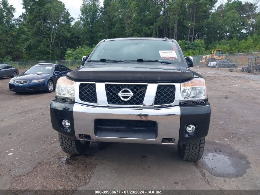 2015 Nissan Titan Sl VIN: 1N6BA0EC7FN502876 Lot: 39938677