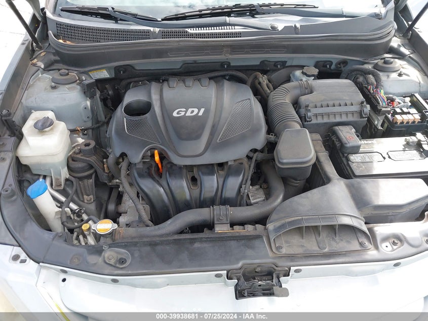 2011 Hyundai Sonata Gls VIN: 5NPEB4AC2BH052669 Lot: 39938681