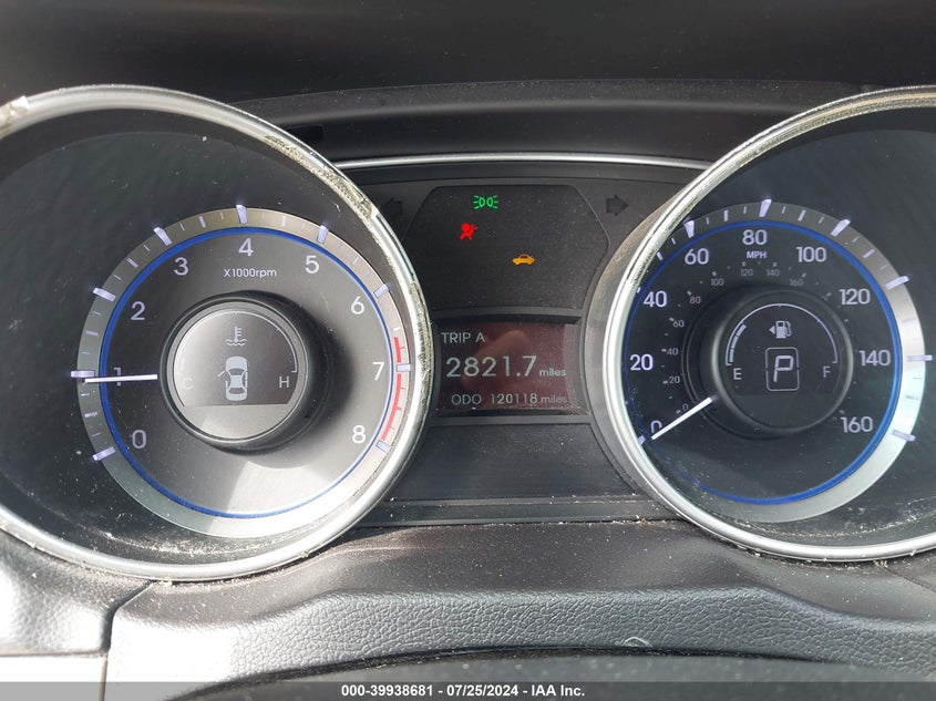 2011 Hyundai Sonata Gls VIN: 5NPEB4AC2BH052669 Lot: 39938681